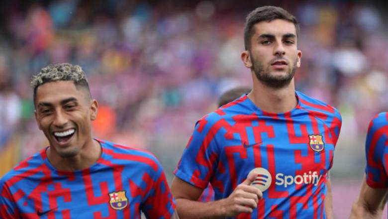 Barcelona confirm Ferran Torres&rsquo; absence against Slavia Prague in Champions League, Raphinha set to start - Ảnh 2
